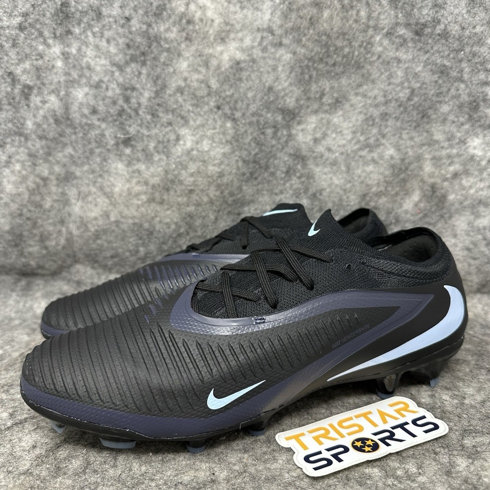 Nike Phantom 6 Low Pro FG Soccer Cleats Mens Sz 8 Black Shadow Pack HJ4122-003